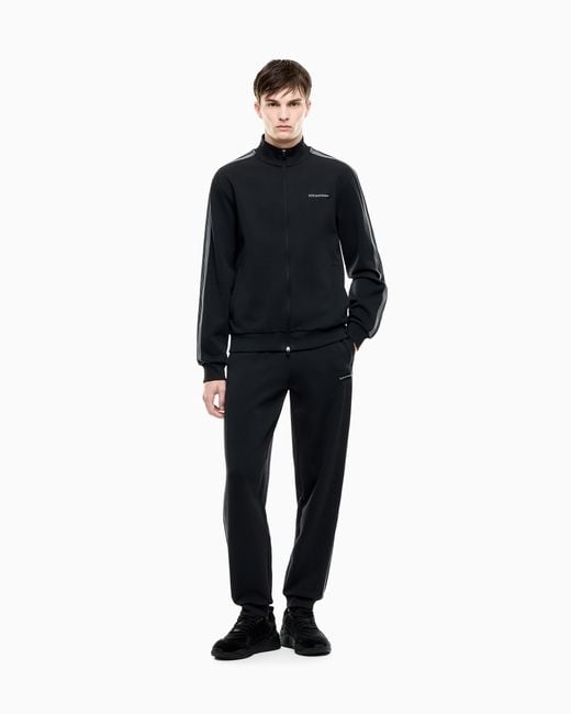 EA7 Blue Tracksuit Logo Series for men