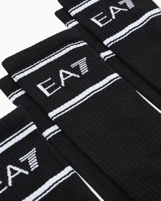 EA7 White Dynamic Athlete Socks