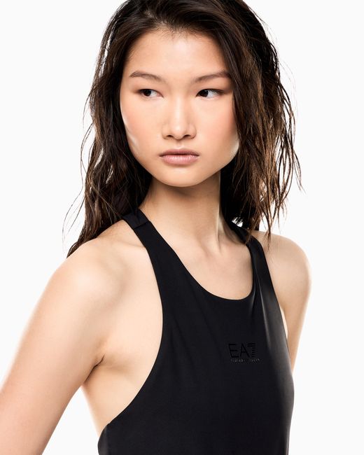 EA7 Black Logo Series Bodysuit