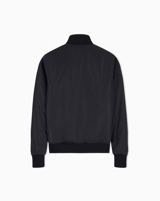 EA7 Blue Premium Shield Technical-Fabric Jacket for men