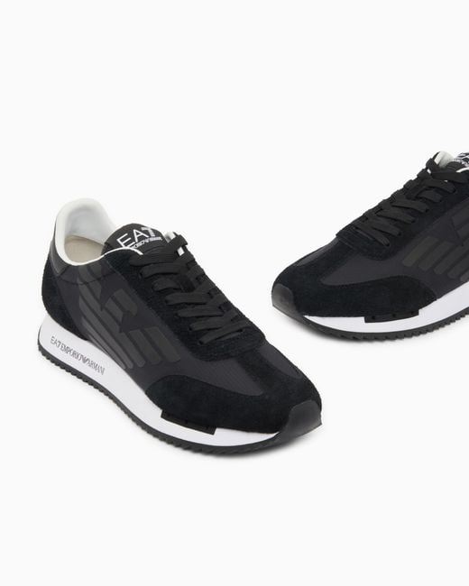 EA7 Blue Sneaker And