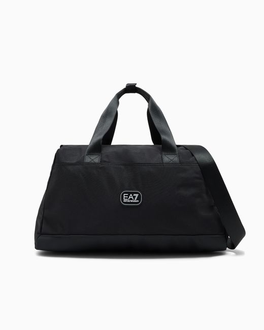 EA7 Black Gym Bag