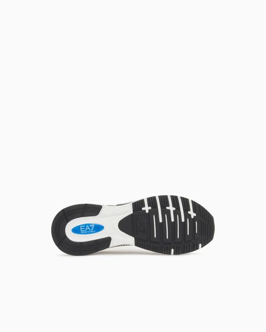 EA7 White Sneakers Crusher Distance