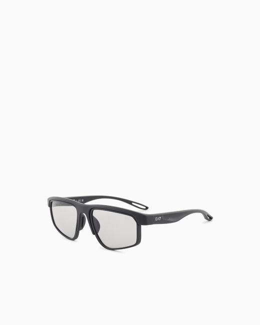 EA7 Sonnenbrille Vyron in White für Herren