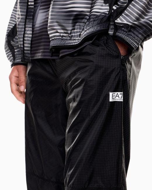 EA7 Blue Dynamic Athlete Tracksuit for men