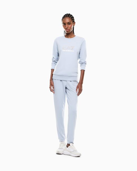 EA7 Blue Stretch Sweatshirt