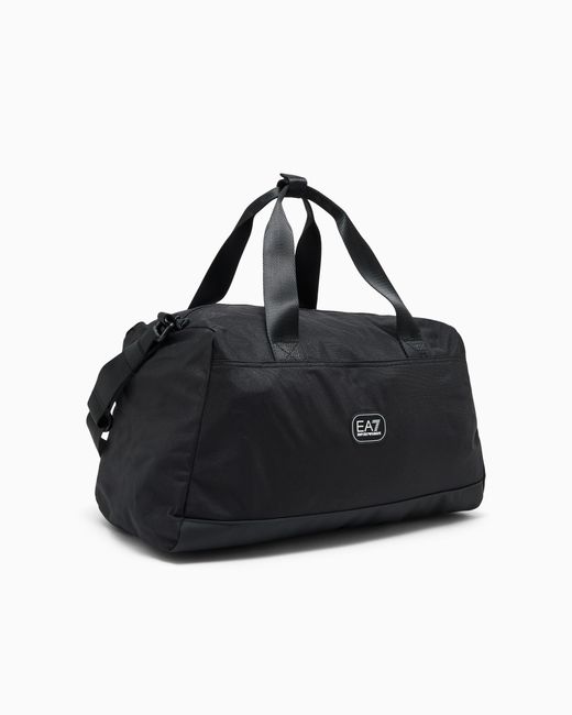 EA7 Black Gym Bag
