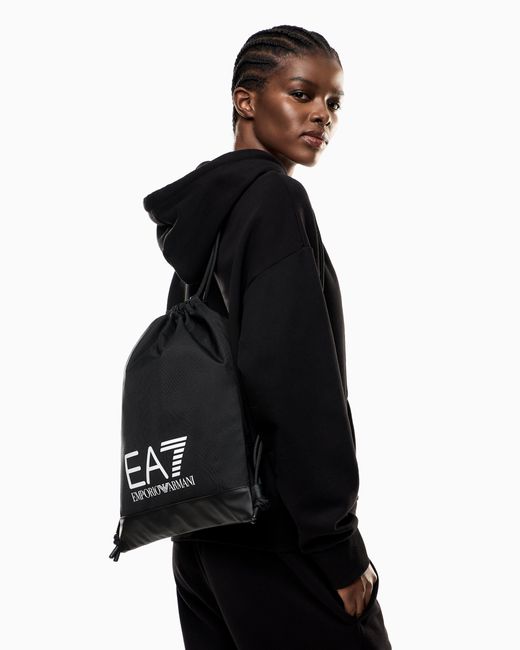 Sacca Con Logo di EA7 in Black