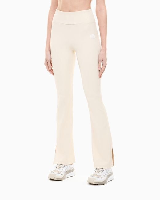 EA7 White Dynamic Athlete Leggings