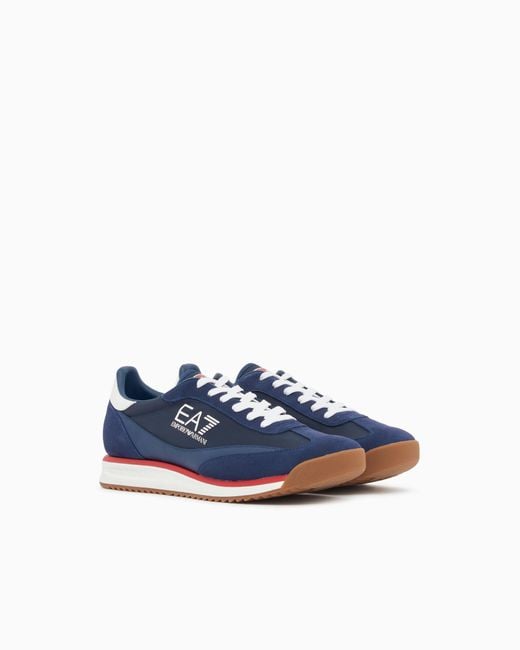 Sneaker Eclipse di EA7 in Blue
