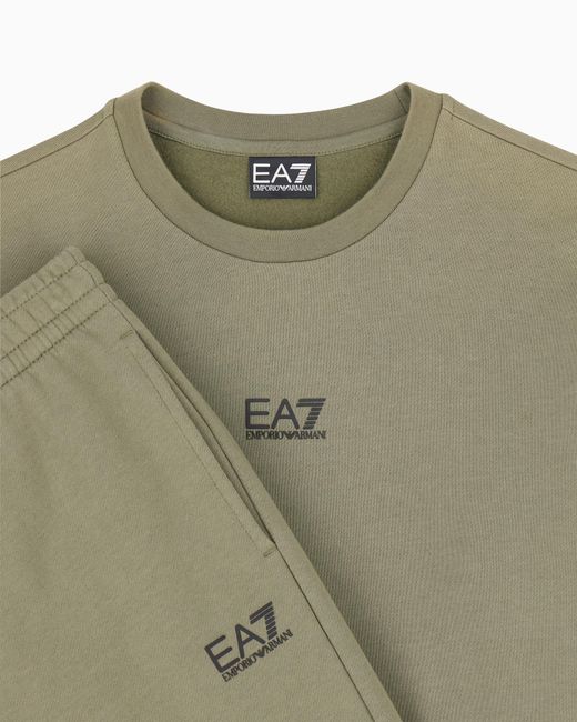 EA7 Green Tracksuit Core Identity Regular Fit for men