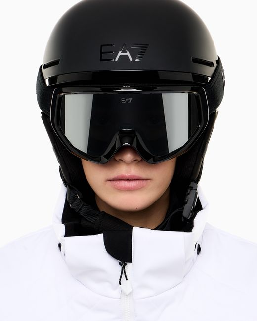 EA7 Black Vortan Ski Helmet