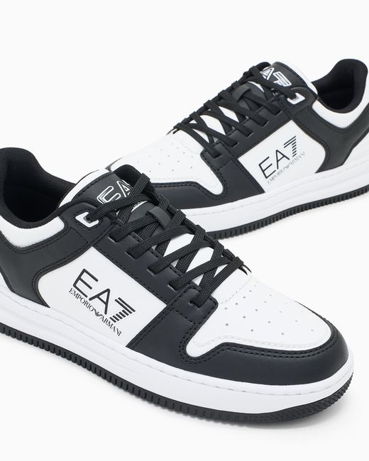 EA7 White Slasher Sneakers