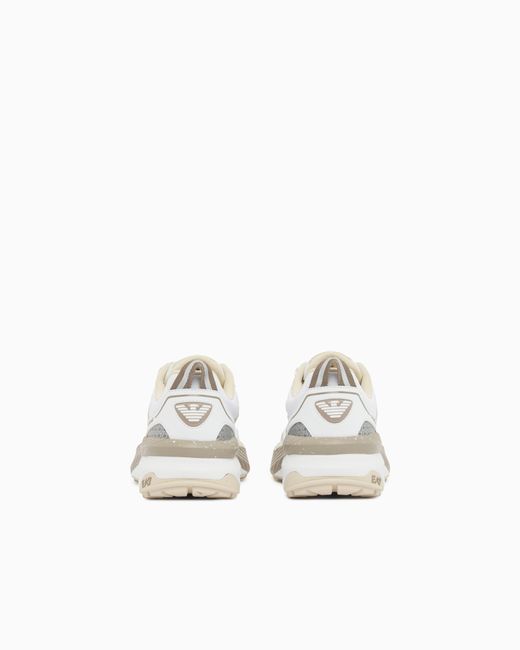 EA7 White Sneakers Crusher Sonic Trail 2.0