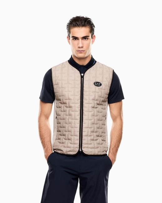 EA7 Natural Golf Pro Gilet for men