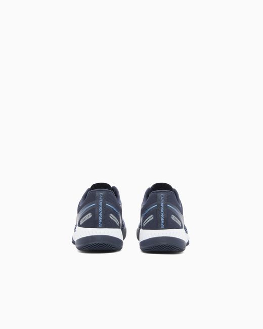 EA7 Blue Tennis Sneaker
