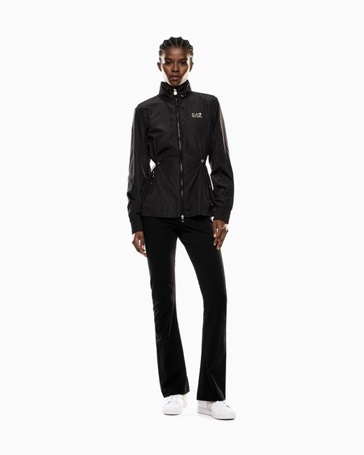 EA7 Black Core Lady Nylon Jacket