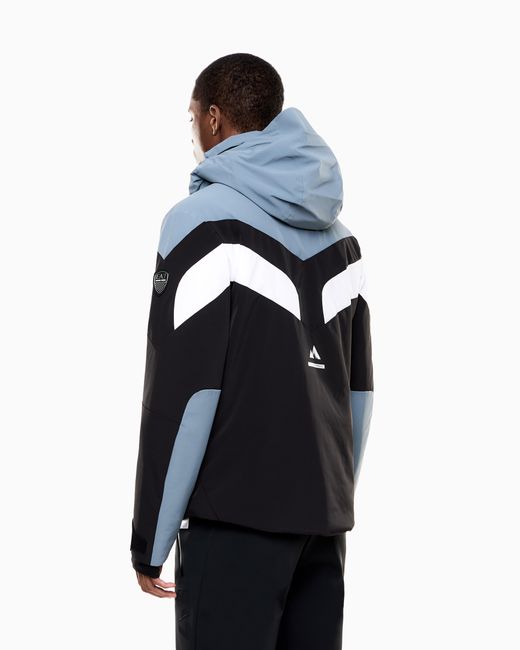 EA7 Blue Technical Ski Jacket for men
