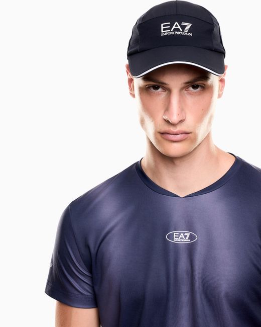 EA7 Blue Outdoor Cap