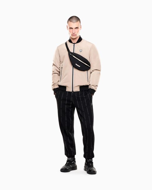 EA7 Natural Premium Shield Technical-Fabric Jacket for men