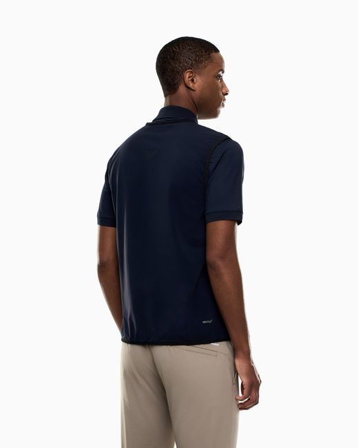 EA7 Blue Golf Pro Gilet for men