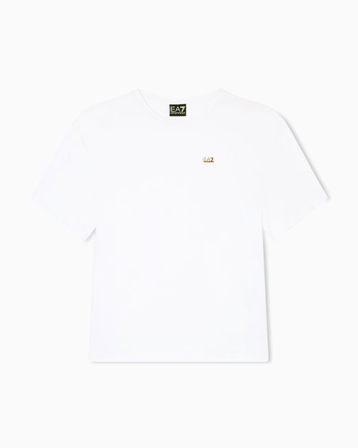 T-Shirt Core Lady Relax di EA7 in White