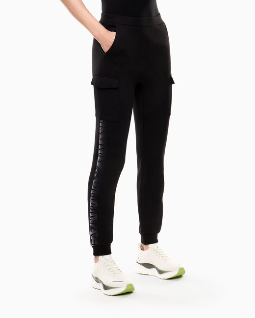 EA7 Black Dynamic Athlete Jogginghose Aus „Natural Ventus7"-Funktionsgewebe