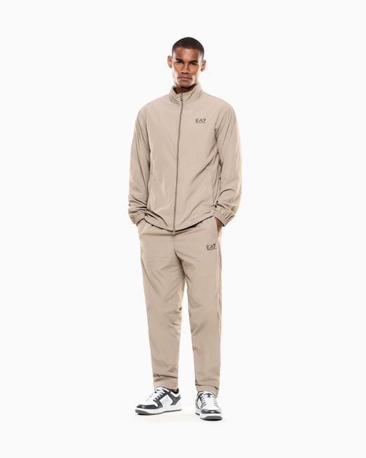 EA7 Natural Core Identity Nylon Tracksuit for men