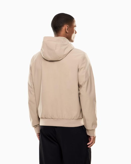 EA7 Natural Lux Identity Technical-Fabric Jacket for men
