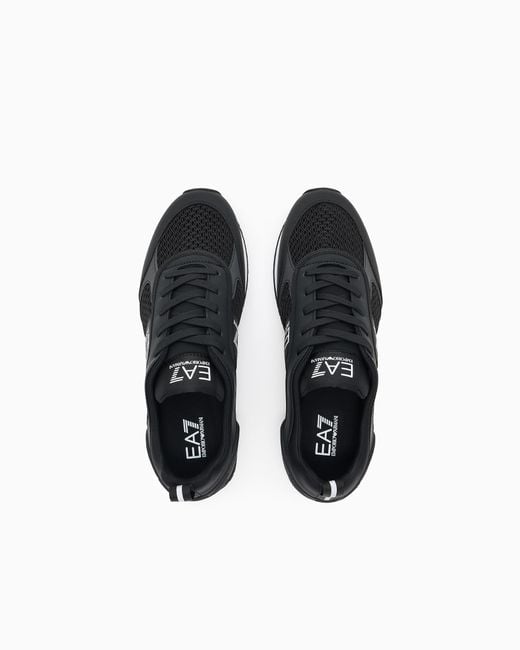 EA7 Black And Laces Sneakers
