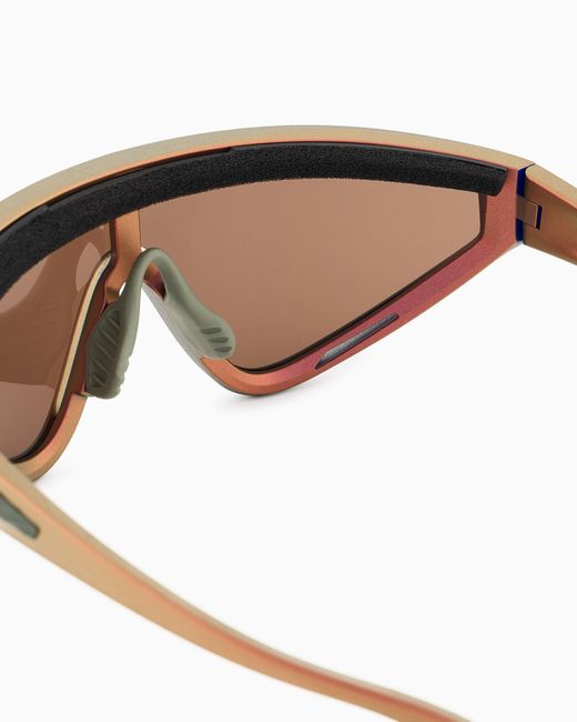 EA7 Sonnenbrille Ascentix in Red für Herren