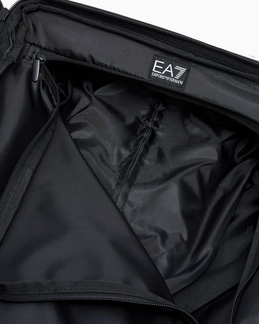 EA7 Black Rolling Cabin Trolley