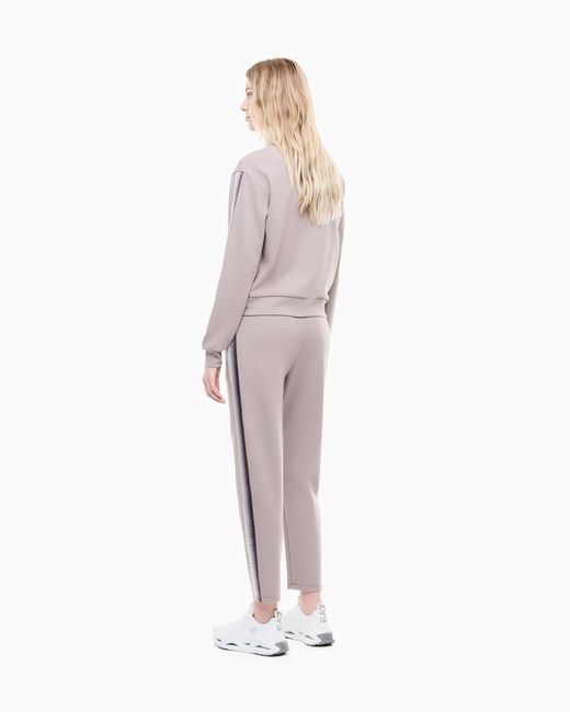 EA7 Gray Tracksuit Natural Ventus 7 Regular Fit