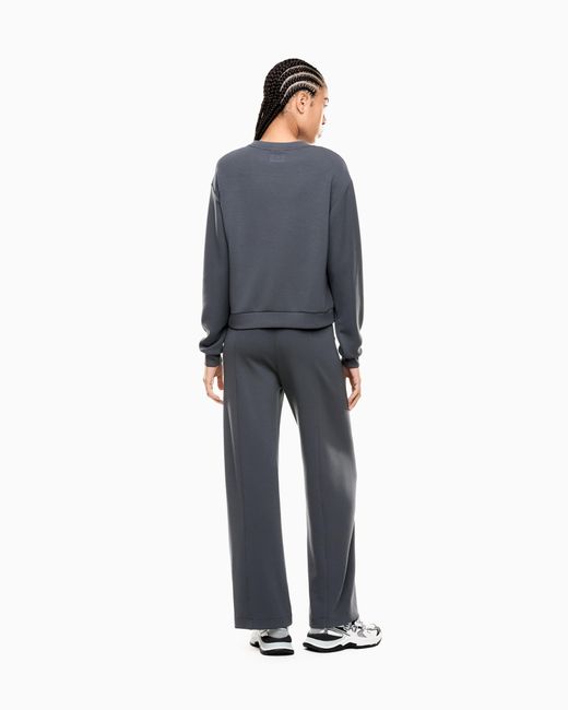EA7 Blue Stretch Modal Blend Tracksuit
