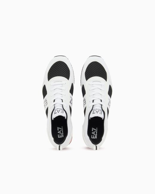 EA7 White Sneaker And