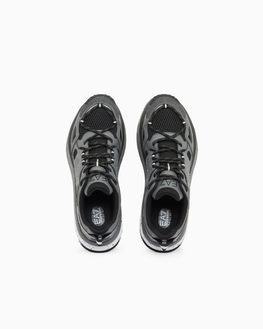 EA7 White Sneakers Crusher Sonic Trail 2.0