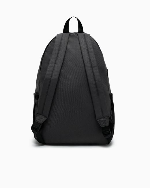 EA7 Black Technical Fabric Backpack