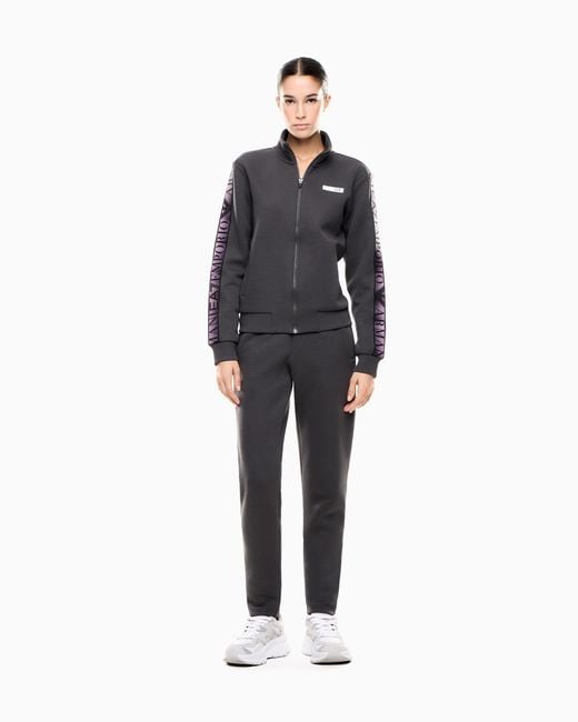 EA7 Blue Dynamic Athlete Trainingsanzug Aus „Natural Ventus7“-Funktionsgewebe