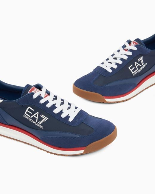 Sneaker Eclipse di EA7 in Blue