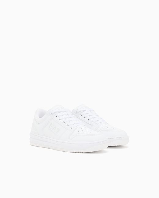 EA7 White Slasher Sneakers