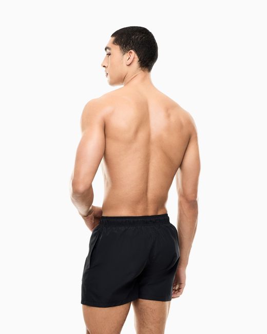 EA7 Blue Visibility Swim Trunks for men