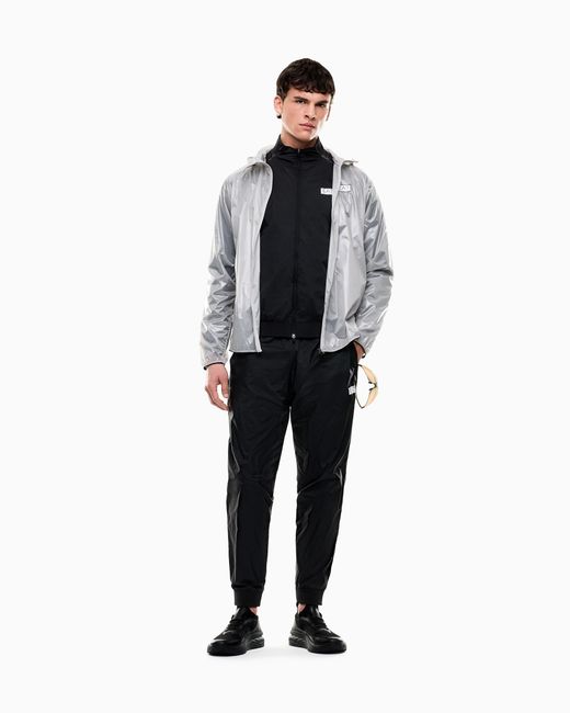 EA7 Black Dynamic Athlete Tracksuit for men