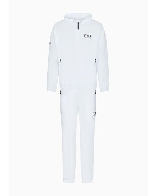 EA7 Tennis Pro Trainingsanzug Aus Ventus7-funktionsgewebe in White für Herren
