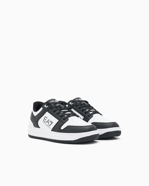 EA7 White Slasher Sneakers