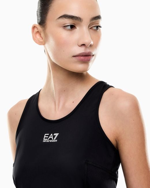 EA7 Blue Dynamic Athlete Tank Top