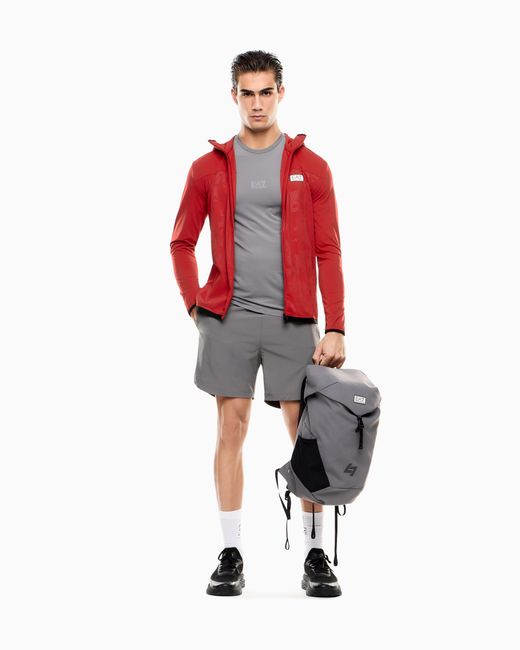 EA7 Gray Dynamic Athlete T-Shirt for men