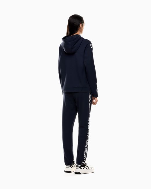 EA7 Blue Logo Suit