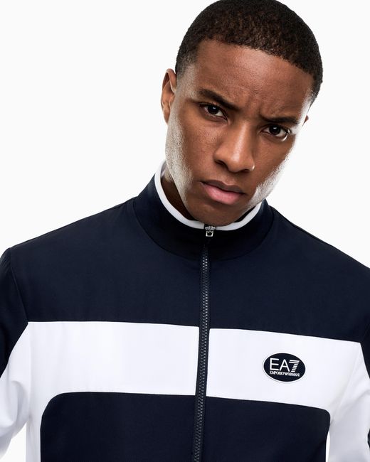 EA7 Blue Pro Tennis Tracksuit for men