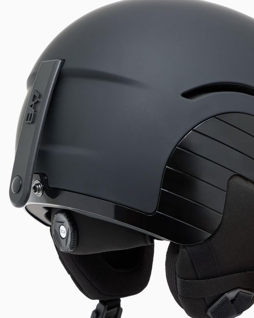 EA7 Black Vortan Ski Helmet