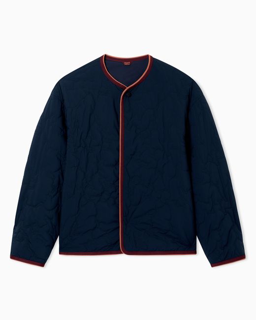 EA7 Blue Lunar New Year Nylon Jacket for men